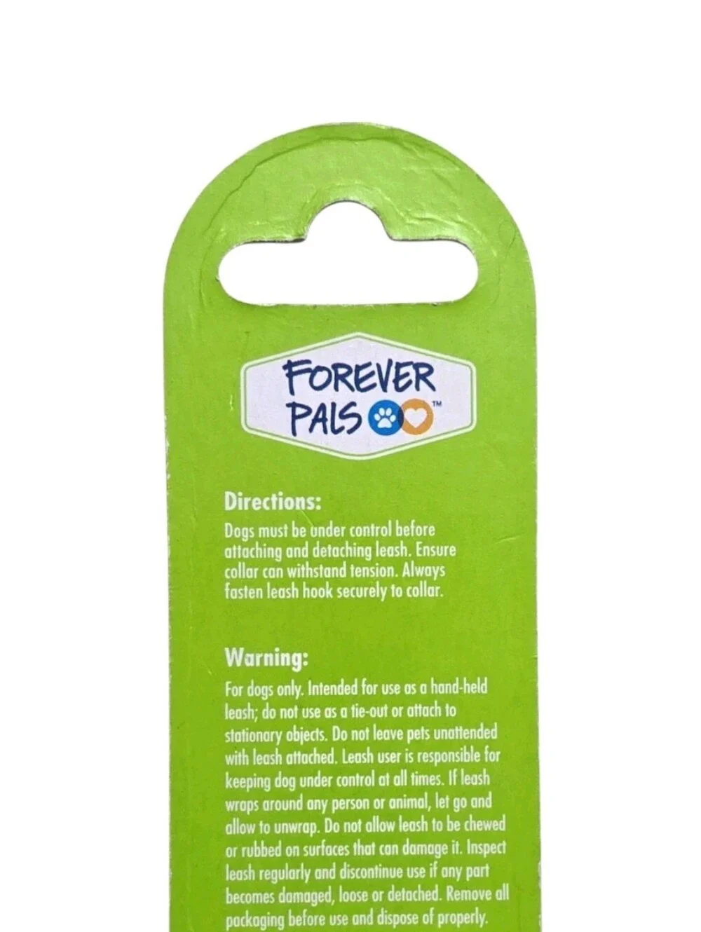 NEW Bundle of 2 Forever Pals Green Dog Leash Set Loop Handle Small 48